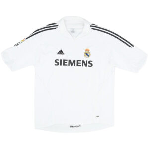 Zidane #5 Retro Real Madrid Home Jersey 2005/06 - Cancha Kits