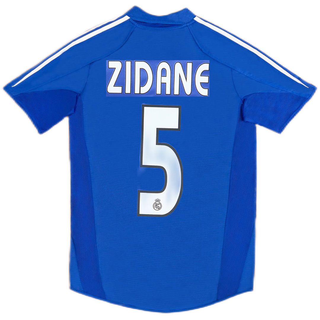 ZIDANE #5 Retro Real Madrid Third Jersey 2004/05 — Real Madrid Third Away 2004/05