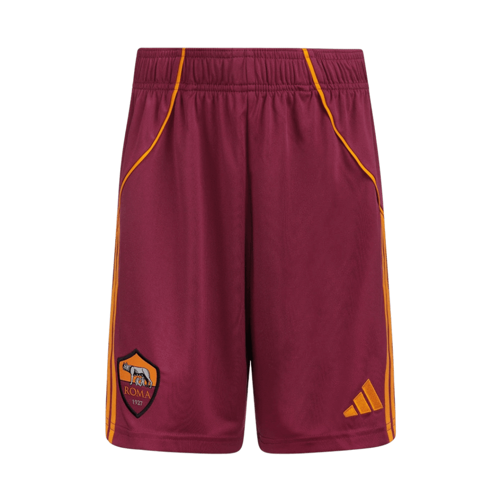 Roma Home Soccer Shorts 2025/26 - Cancha Kits
