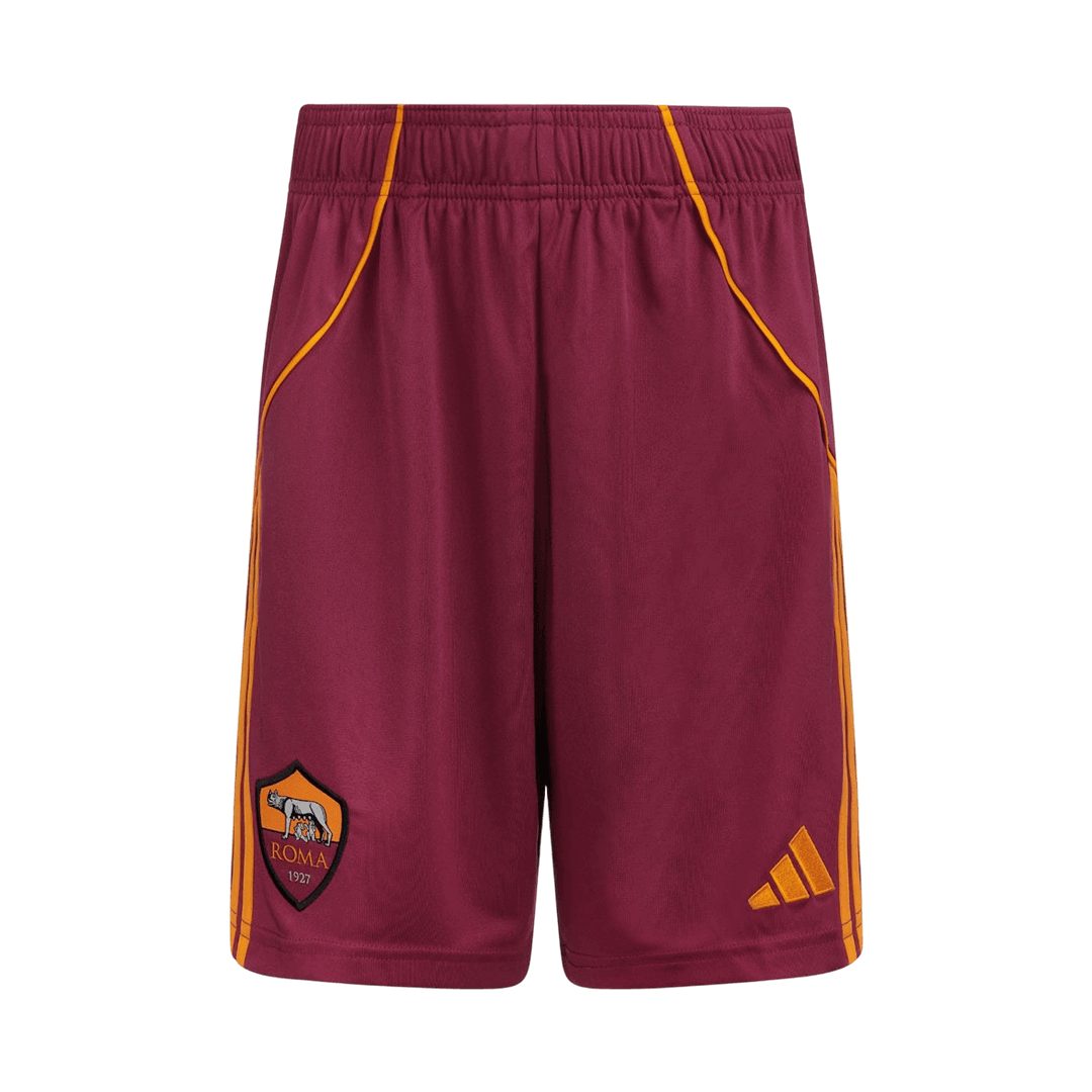 Roma Home Soccer Shorts 2025/26 — Roma Home 2025/26