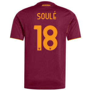 SOULÉ #18 Roma Home Jersey 2025/26 - Cancha Kits
