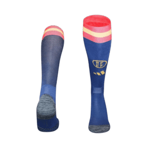Kids Spain Home Soccer Socks - Blue 2026 - Cancha Kits