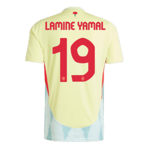 LAMINE YAMAL #19 Spain Away Jersey Euro - Cancha Kits