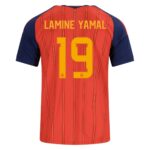 Lamine Yamal #19 Spain Home Jersey World Cup 2026