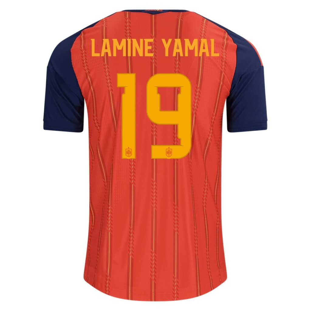 LAMINE YAMAL #19 Spain Home Match Jersey Player Version World Cup 2026 - Cancha Kits