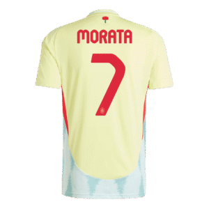 MORATA #7 Spain Away Jersey Euro - Cancha Kits