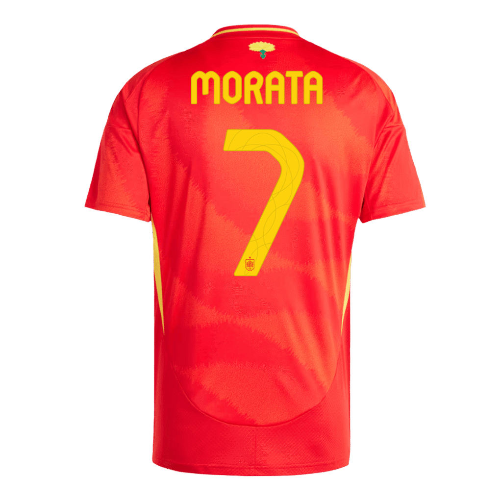 MORATA #7 Spain Home Jersey Euro - Cancha Kits