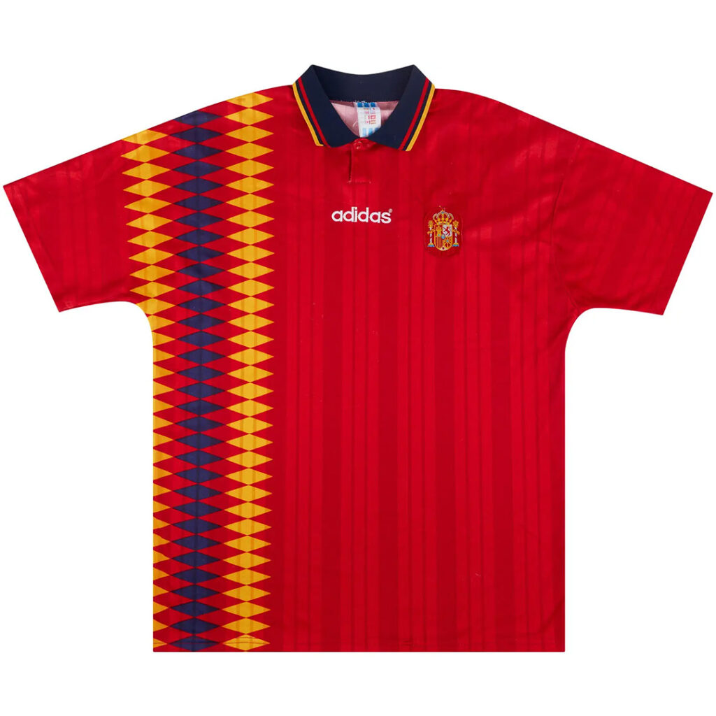 Retro Spain Home Jersey World Cup 1994 - Cancha Kits
