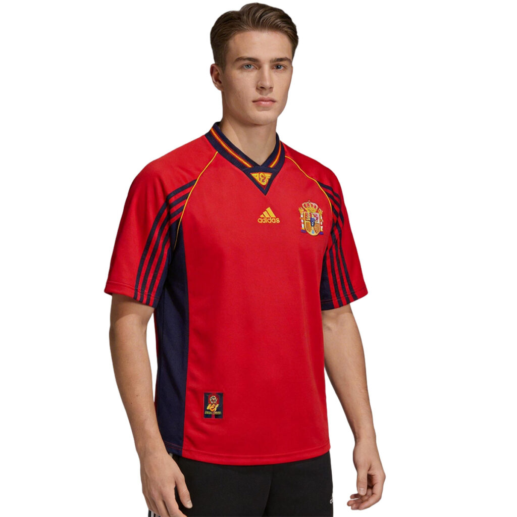 Retro Spain Home Jersey World Cup 1998 - Cancha Kits