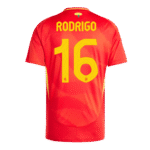 RODRIGO #16 Spain Home Jersey Euro – [Supre Replica]