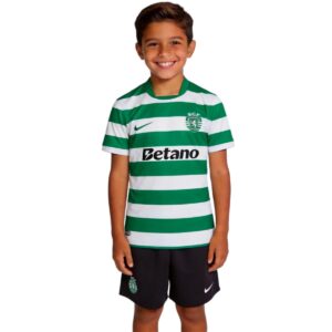 Kids Sporting CP Home Jersey Kit 2025/26 - Cancha Kits