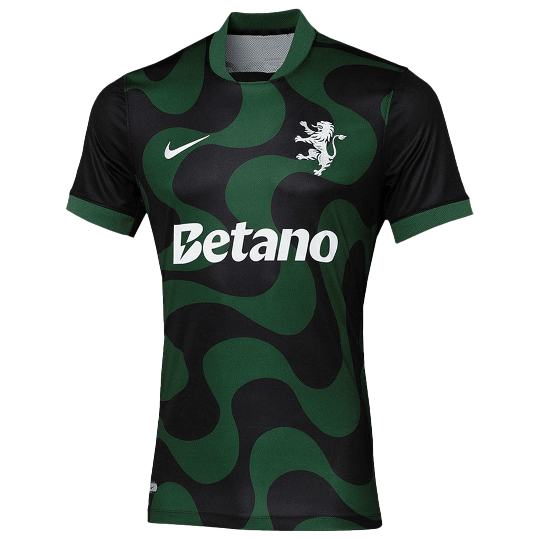 Sporting CP Away Jersey 2025/26 Black — Sporting Away 2025/26