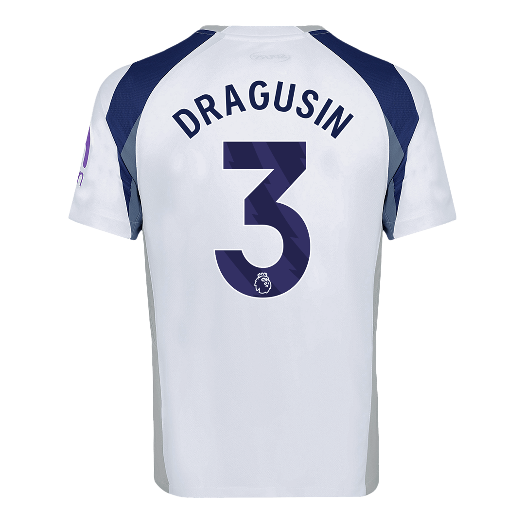 DRAGUSIN #3 Tottenham Hotspur Home Jersey 2025/26 — Tottenham Hotspur Home 2025/26
