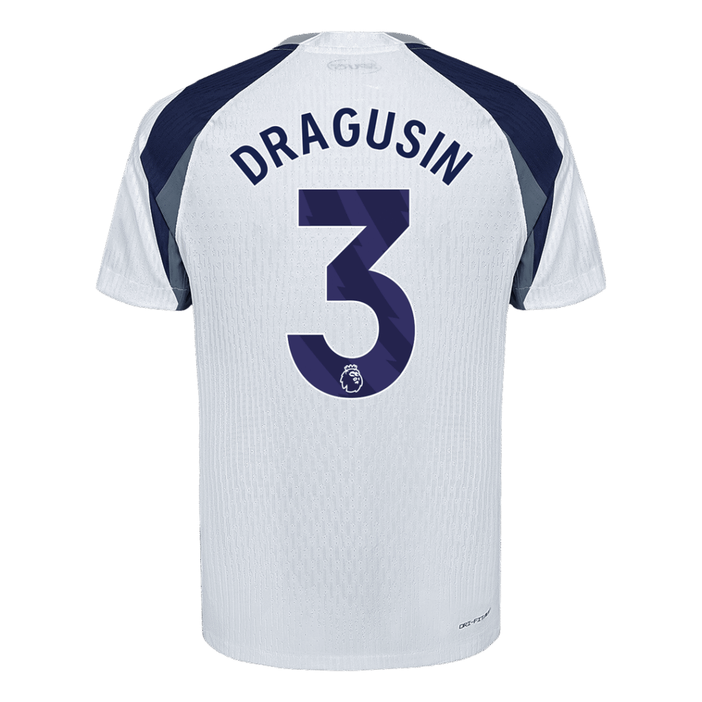 DRAGUSIN #3 Tottenham Hotspur Home Match Jersey Player Version 2025/26 - Cancha Kits