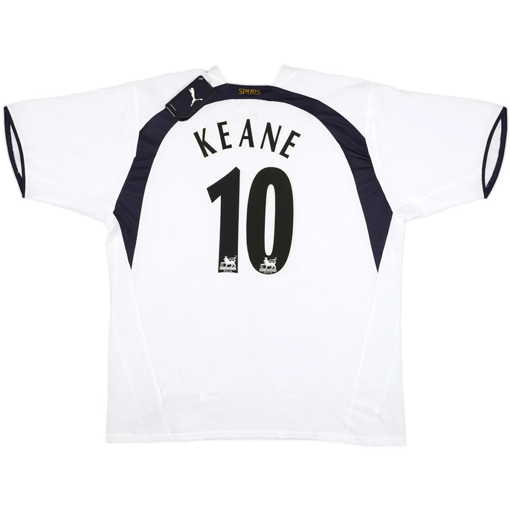 Keane #10 Retro Tottenham Hotspur Home Jersey 2006/07 - Cancha Kits