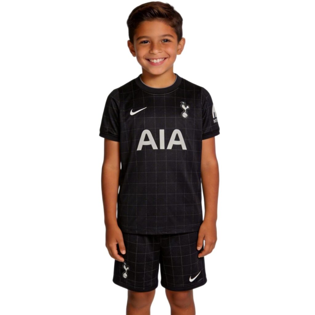 Kids Tottenham Hotspur Away Jersey Kit 2025/26 - Cancha Kits