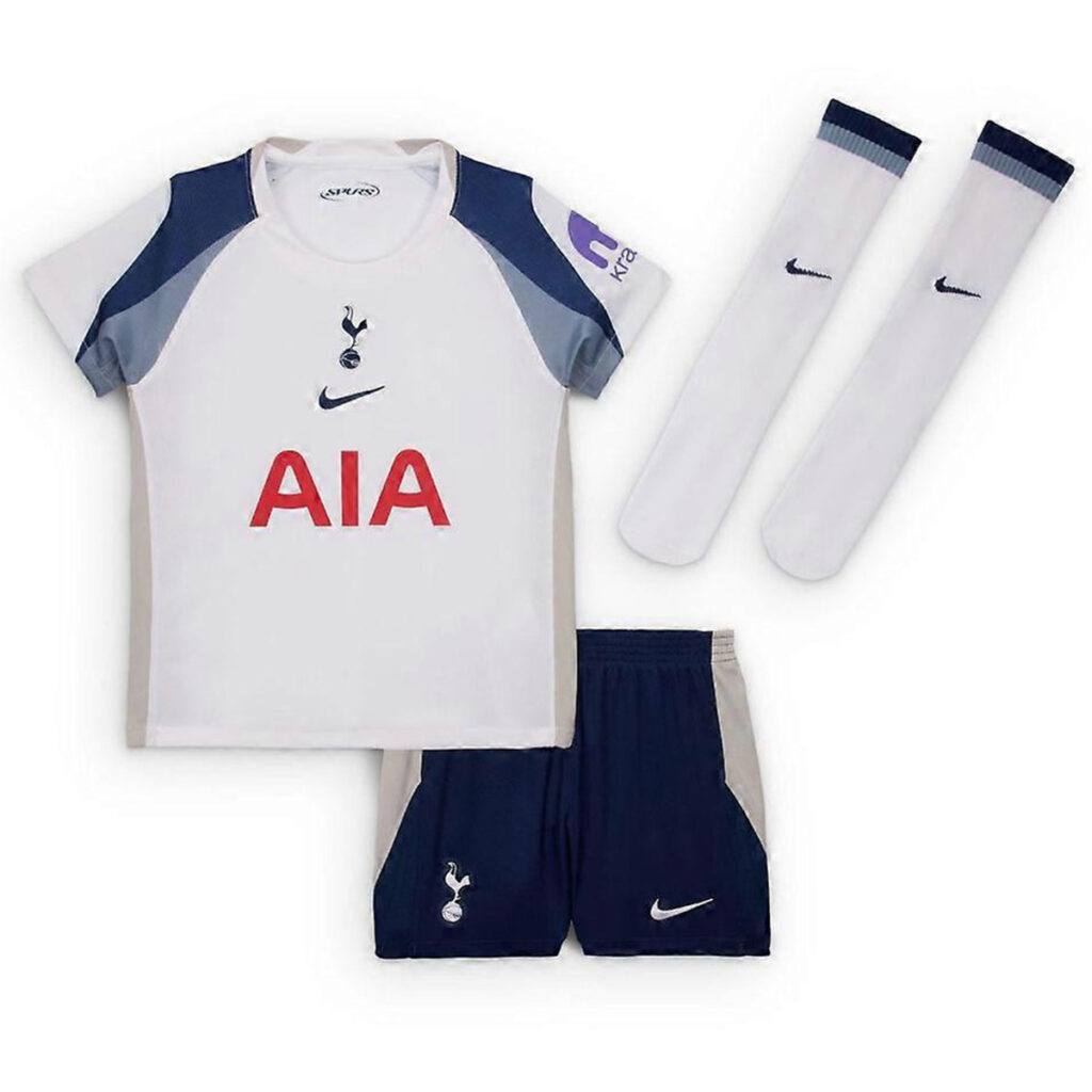 Kids Tottenham Hotspur Home Jersey Full Kit 2025/26 - Cancha Kits