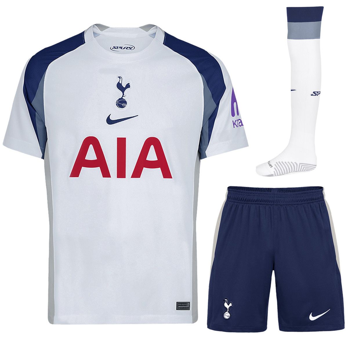 Tottenham Hotspur Home Jersey Full Kit 2025/26 — Tottenham Hotspur Home 2025/26