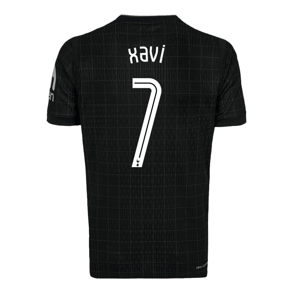 XAVI #7 Tottenham Hotspur Away Jersey 2025/26 – UCL - Cancha Kits