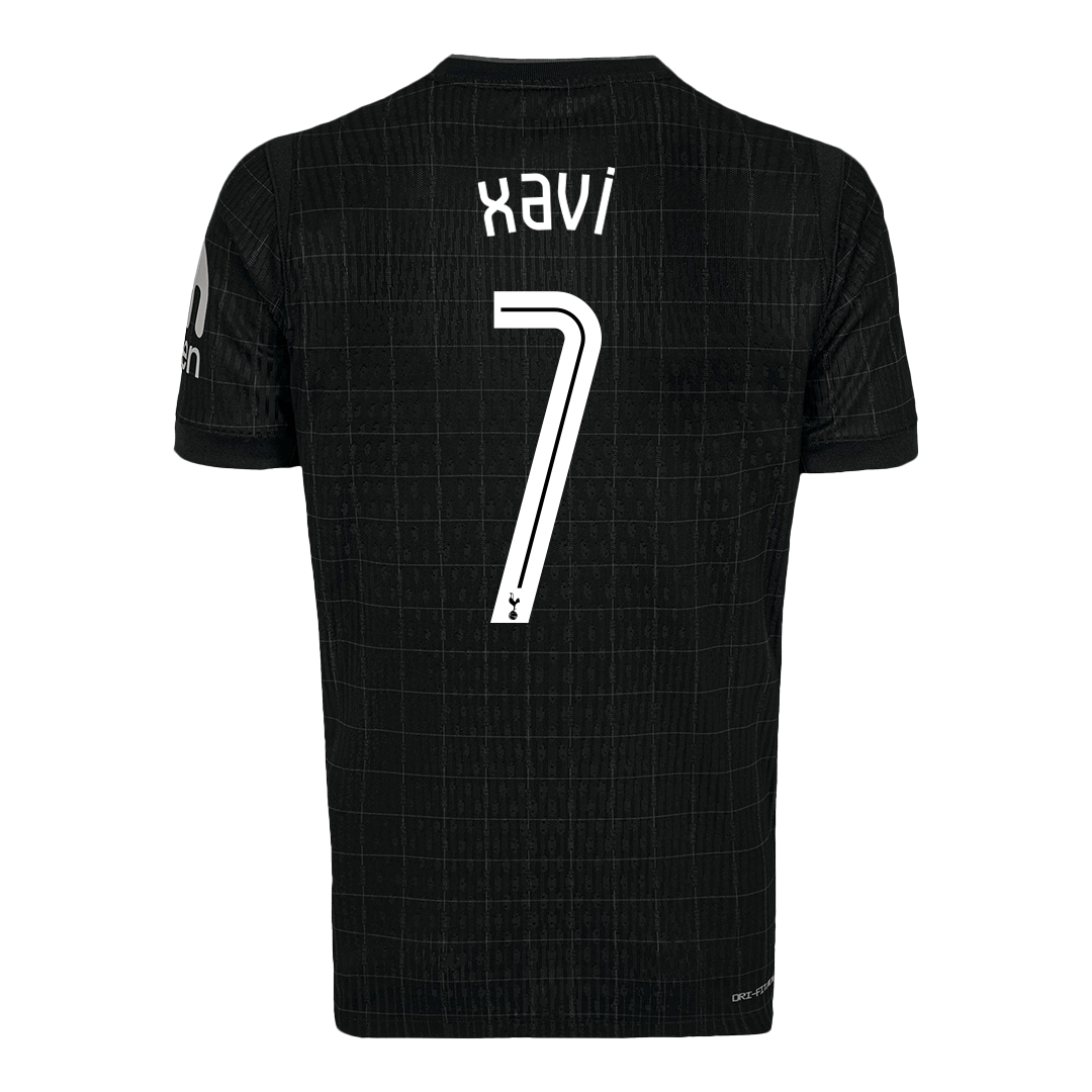XAVI #7 Tottenham Hotspur Away Jersey 2025/26 - UCL — Tottenham Hotspur Away 2025/26