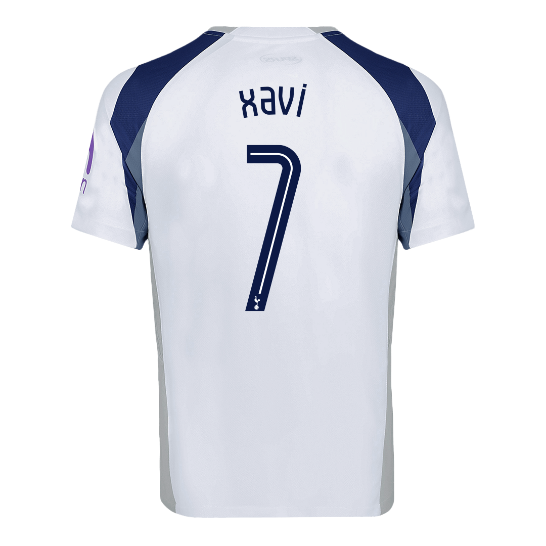 XAVI #7 Tottenham Hotspur Home Jersey 2025/26 - UCL — Tottenham Hotspur Home 2025/26