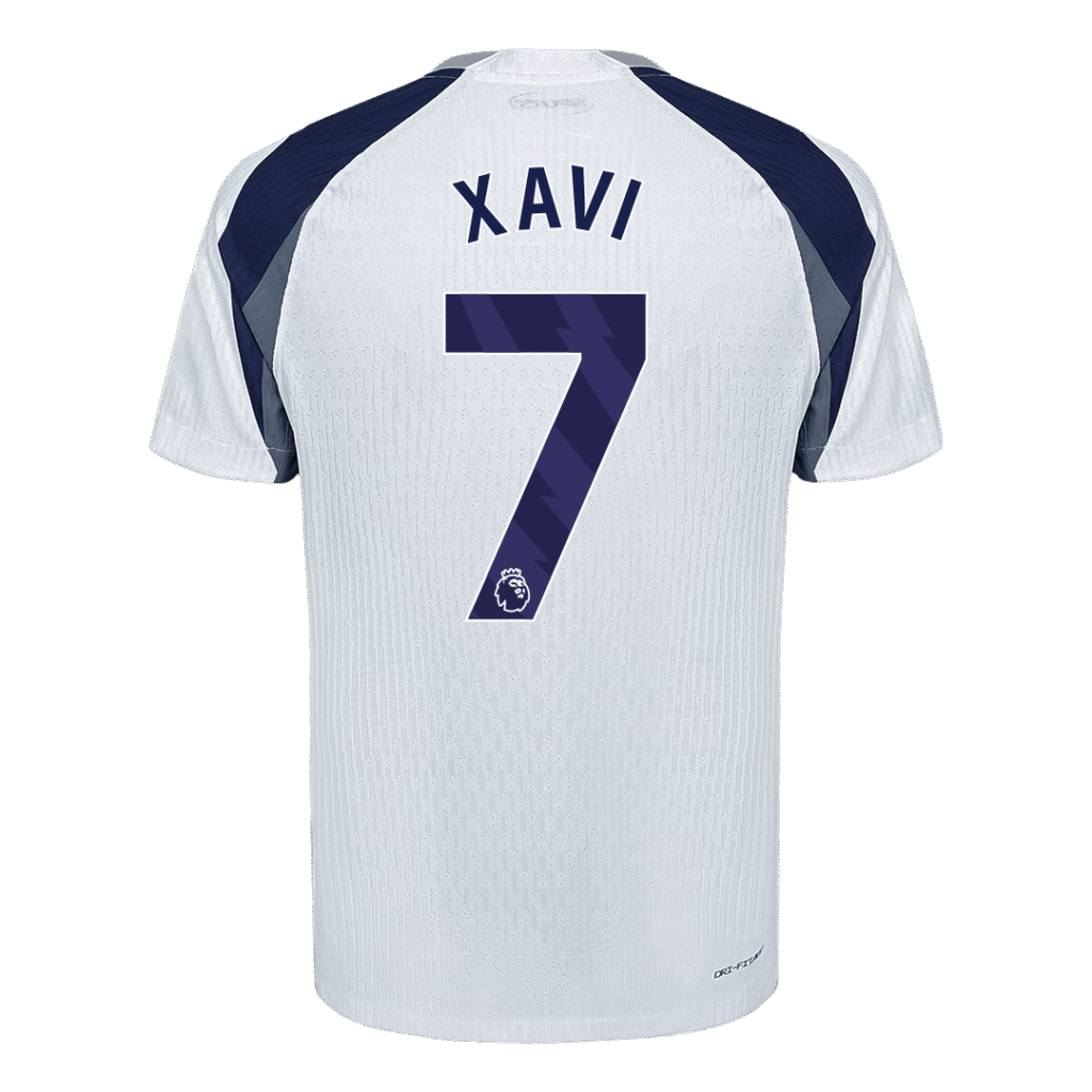 XAVI #7 Tottenham Hotspur Home Match Jersey Player Version 2025/26 – UCL - Cancha Kits