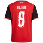 ALABA #8 Austria Home Jersey World Cup 2026