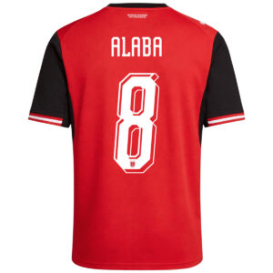 ALABA #8 Austria Home Jersey World Cup 2026 - Cancha Kits
