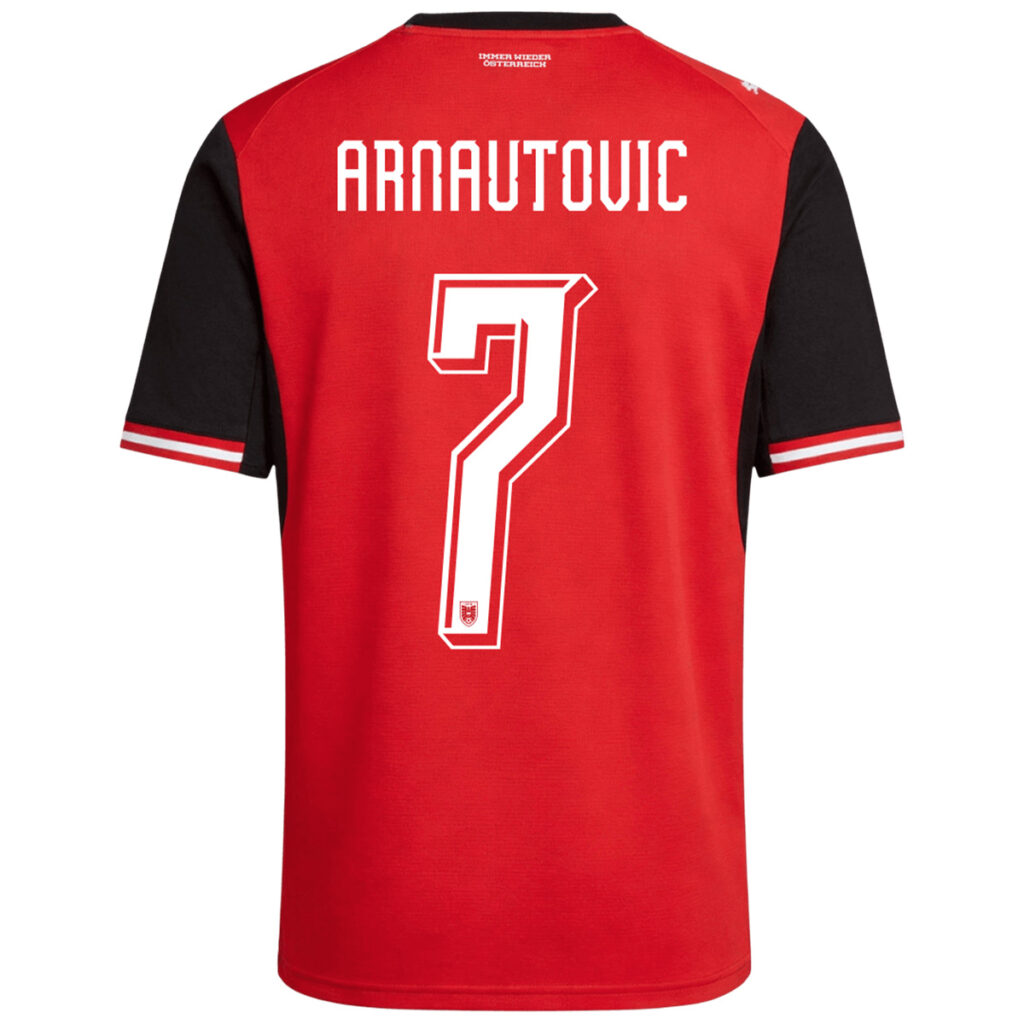 ARNAUTOVIC #7 Austria Home Jersey World Cup 2026 - Cancha Kits
