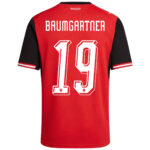 BAUMGARTNER #19 Austria Home Jersey World Cup 2026
