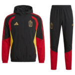 Belgium Windbreaker Hoodie Kit(Top+Pants) Black 2026