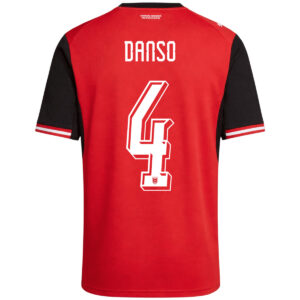 DANSO #4 Austria Home Jersey World Cup 2026 - Cancha Kits