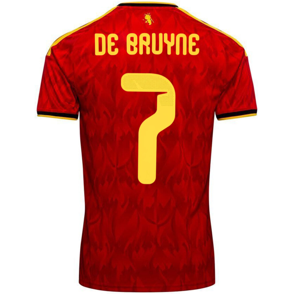 De Bruyne #7 Belgium Home Jersey World Cup 2026 - Cancha Kits