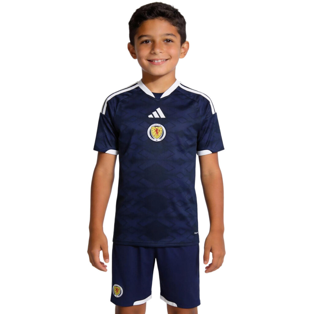 Kids Scotland Home Jersey Kit World Cup 2026 - Cancha Kits