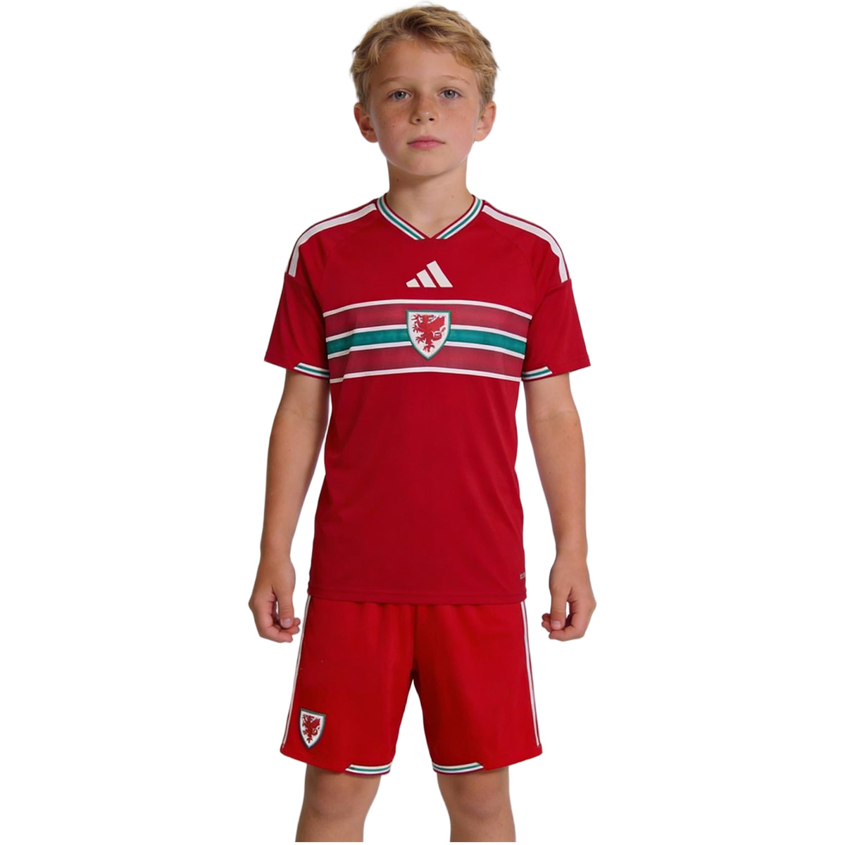 Kids Wales Home Jersey Kit World Cup 2026 — UEFA Home 2026