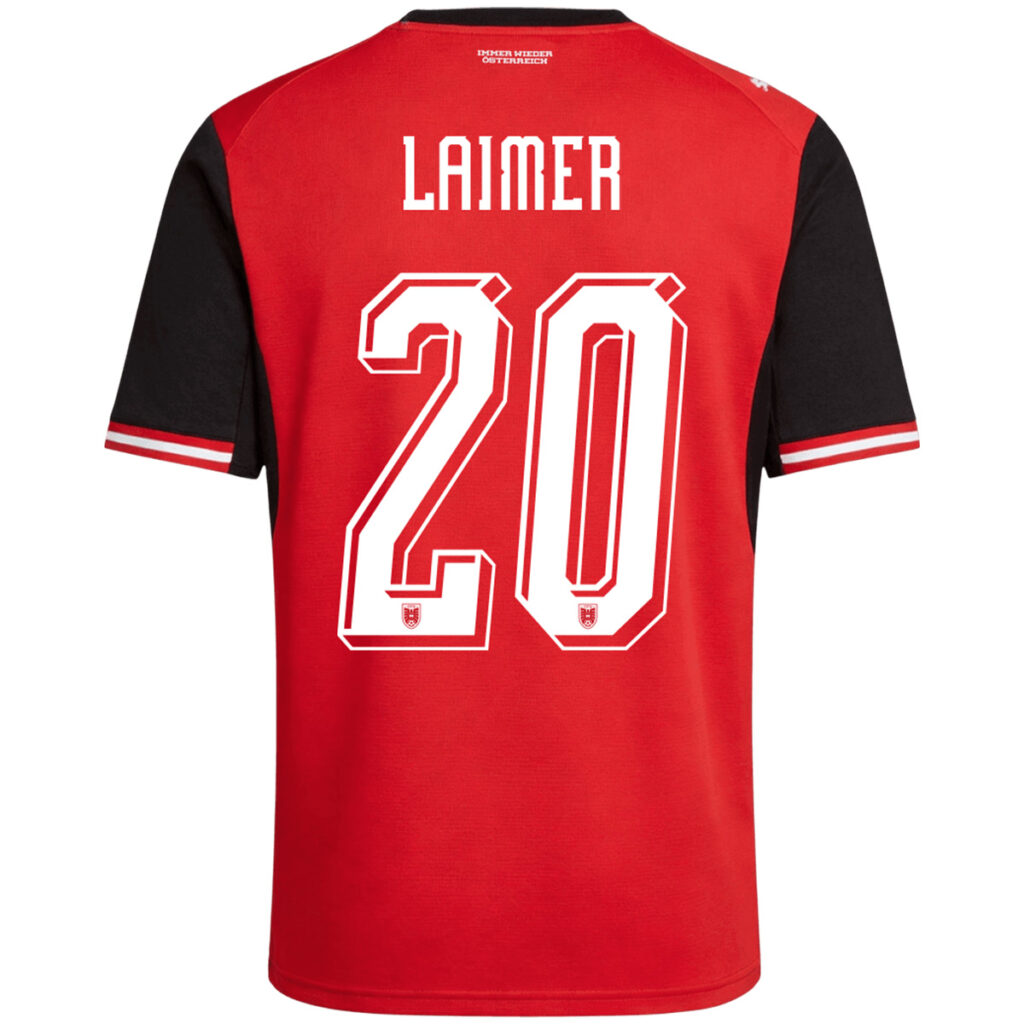 LAIMER #20 Austria Home Jersey World Cup 2026 - Cancha Kits