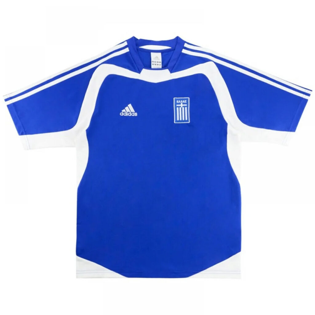 Retro Greece Home Jersey Euro Cup 2004 - Cancha Kits