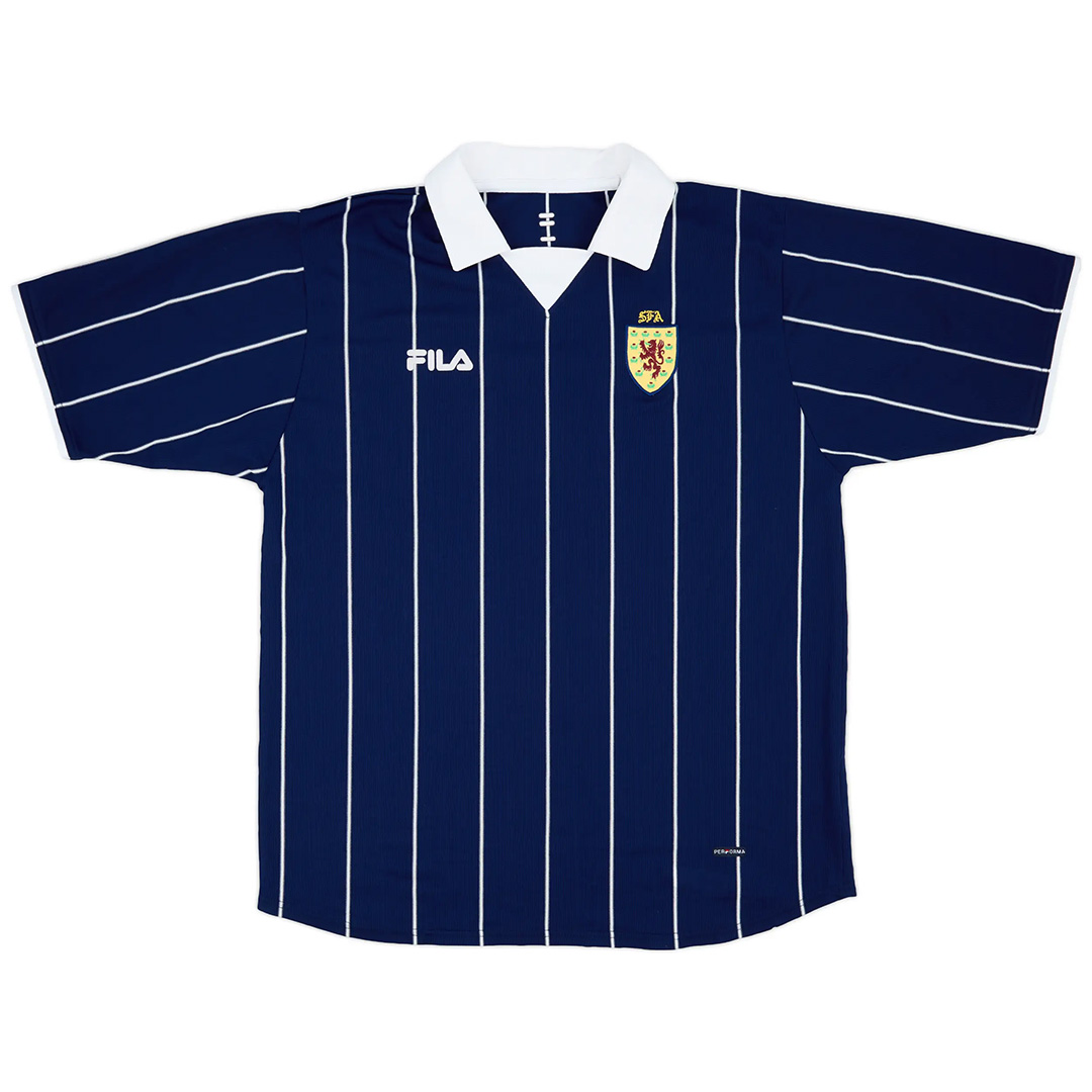Retro Scotland Home Jersey 2002 — UEFA Home 2002