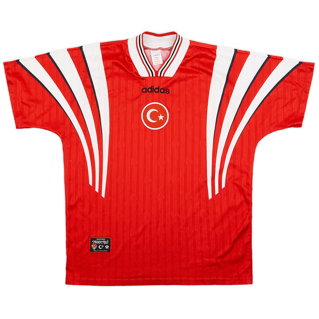Retro Turkey Home Jersey 1996 — UEFA Home 1996