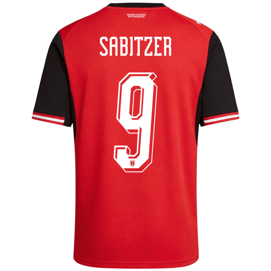 SABITZER #9 Austria Home Jersey World Cup 2026 - Cancha Kits