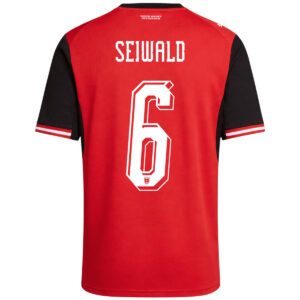 SEIWALD #6 Austria Home Jersey World Cup 2026 - Cancha Kits