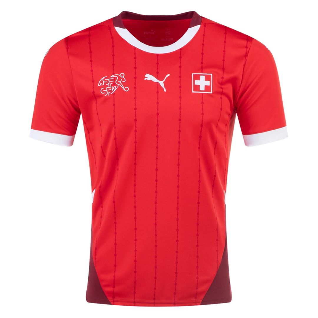 Switzerland Home Jersey Euro — UEFA Home 2024