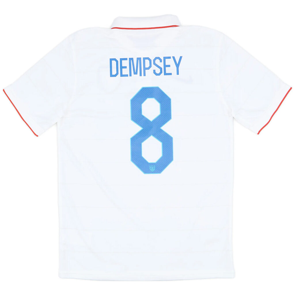 Dempsey #8 Retro USA Home Jersey 2014/15 - Cancha Kits