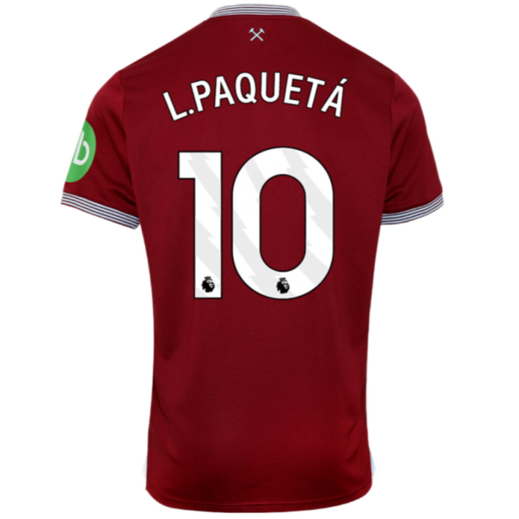 L.PAQUETÁ #10 West Ham United Home Jersey 2025/26 - Cancha Kits