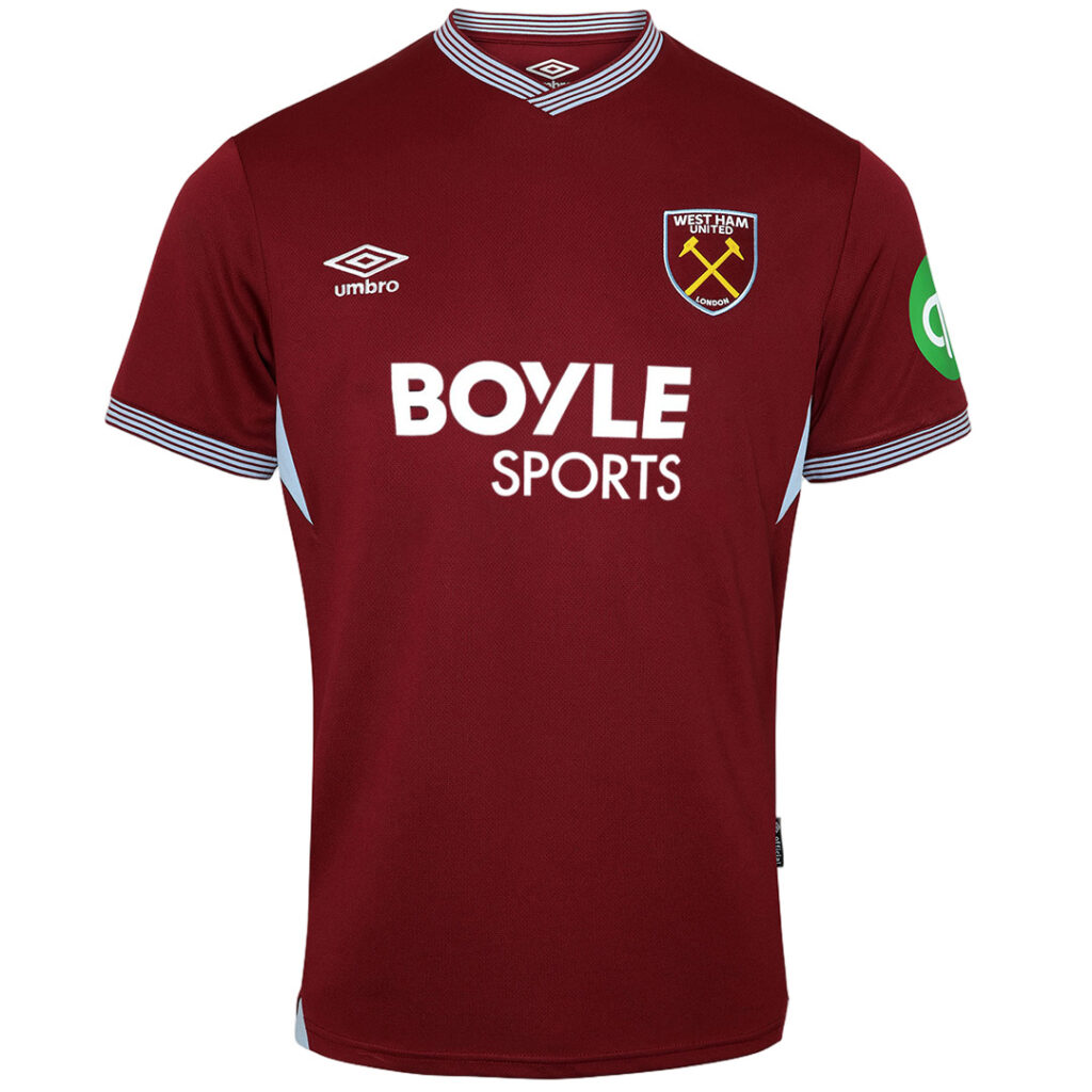 West Ham United Home Jersey 2025/26 - Cancha Kits